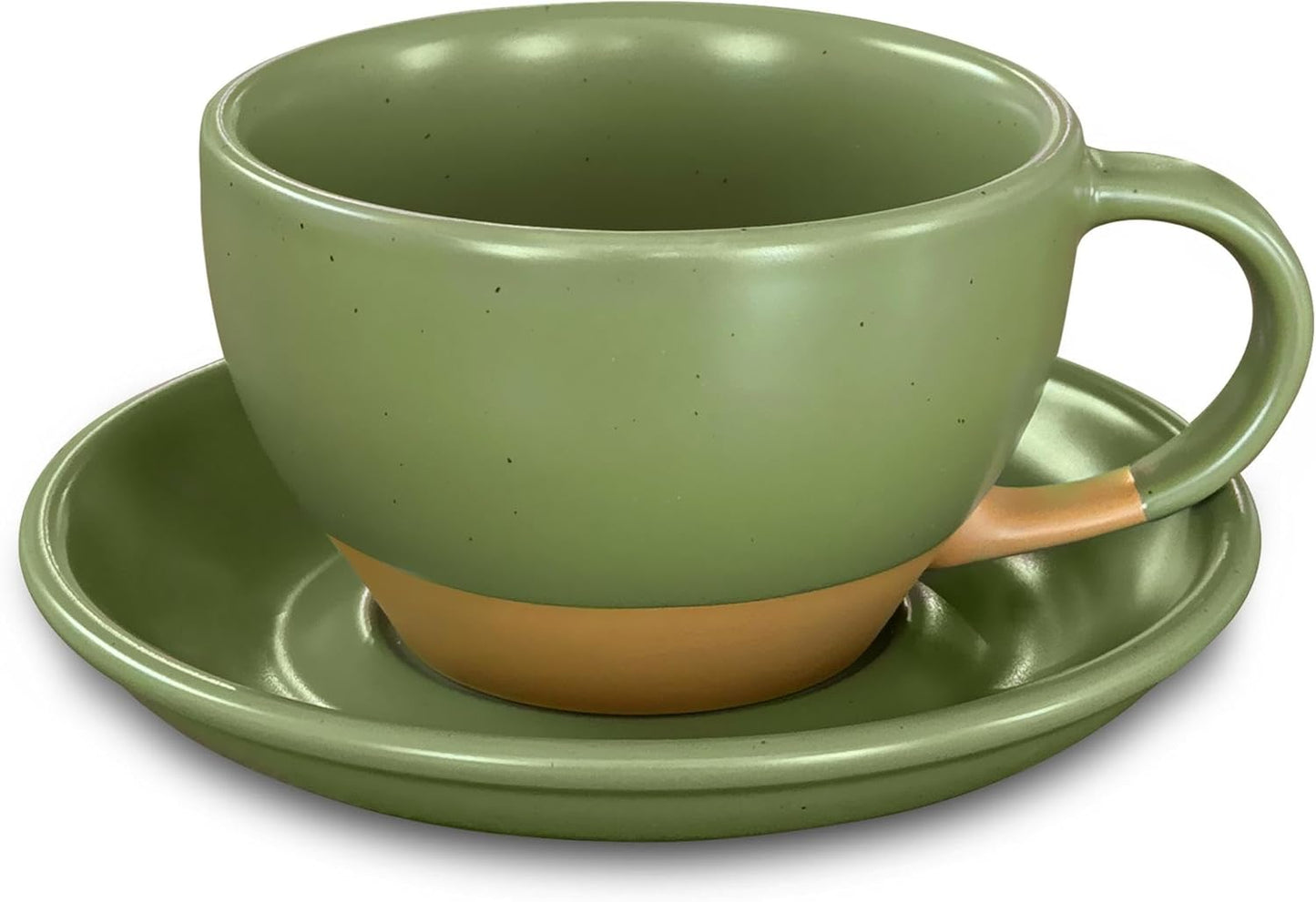 Mora Ceramic Latte Art Mug With Saucer, Selected Featured December Cups of the Month