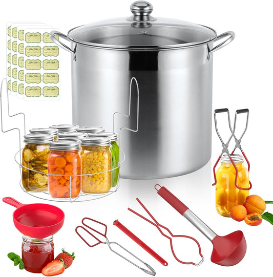 Stainless Steel Water Bath Canner & Tool Set